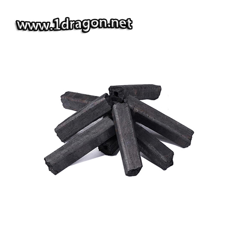 Đen than loại và tất cả hình dạng than bánh trong lục giác