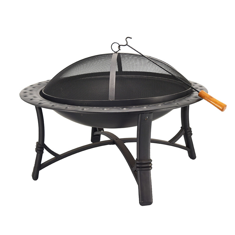 Chất lượng hàng đầu gang đúc kim loại ngoài trời hố lửa bbq hố lửa